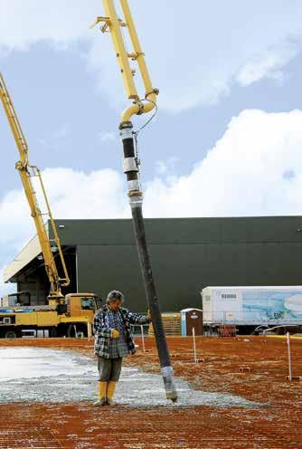 // MANGUEIRA PARA CONCRETO A mangueira de bombeamento de concreto ALFAGOMMA oferece