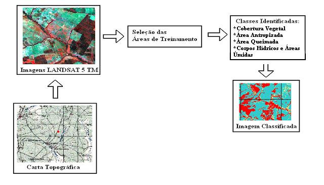 CLASSIFICAÇÃO DE IMAGENS A classificação automática substitui a análise visual do dado de imagem por técnicas avançadas de identificação