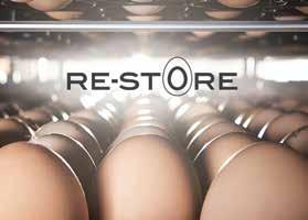 BioStreamer Re-Store Períodos longos de armazenamento dos ovos não necessitam resultar em perdas.