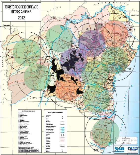 ÁREA DE COBERTURA SEABRA 51 SAA 63 Associações 99 Localidades 9.