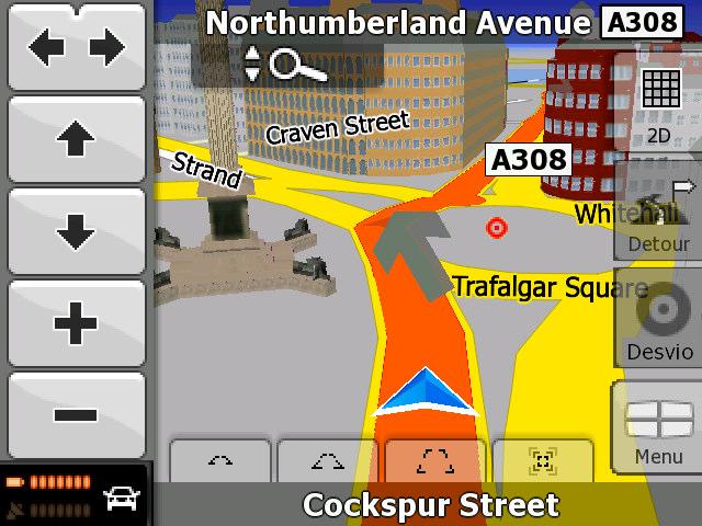 entanto, o Airis Navigation 3D proporciona muito mais do que os mapas normais de papel: pode personalizar o aspecto e o conteúdo do mapa.