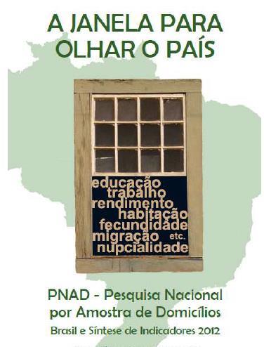 A PNAD foi implatada no Brasil em 1967 seguindo a metodologia do Projeto Atlântida do Bureau