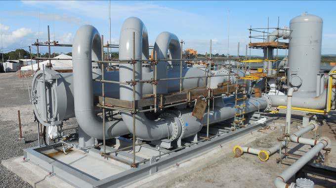 ESTAÇÃO DE COMPRESSÃO DE GÁS DE MANATI A construção da planta de compressão de gás está no prazo e seu investimento dentro