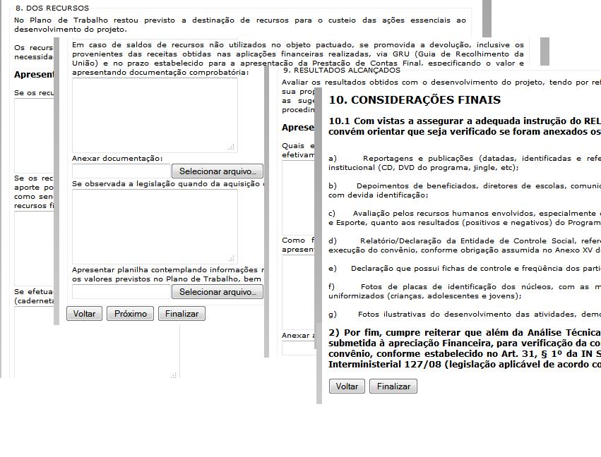 correlacionadas. Mais uma vez se reforça o requisito de que o preenchimento deva empregar critério e rigor nas informações prestadas.