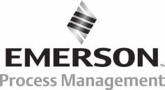 Emerson Process Management, Emerson, o logótipo da Emerson são marcas comerciais e marcas de serviço da Emerson Electric Co. Todas as outras marcas são propriedade dos respectivos proprietários.