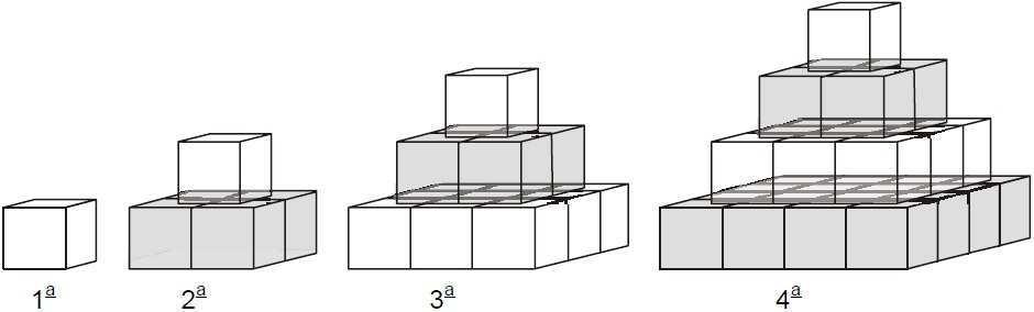 Seguindo essa mesma regra, quantos quadrados terá a figura do passo 20? (A) 125 quadrados. (B) 421 quadrados. (C) 653 quadrados. (D) 761 quadrados.