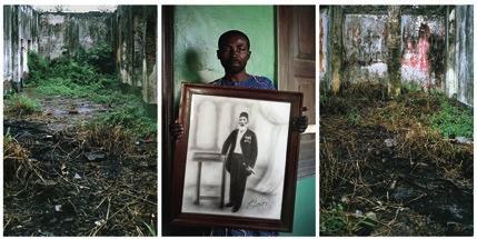 triptych photographs 100 x 150cm