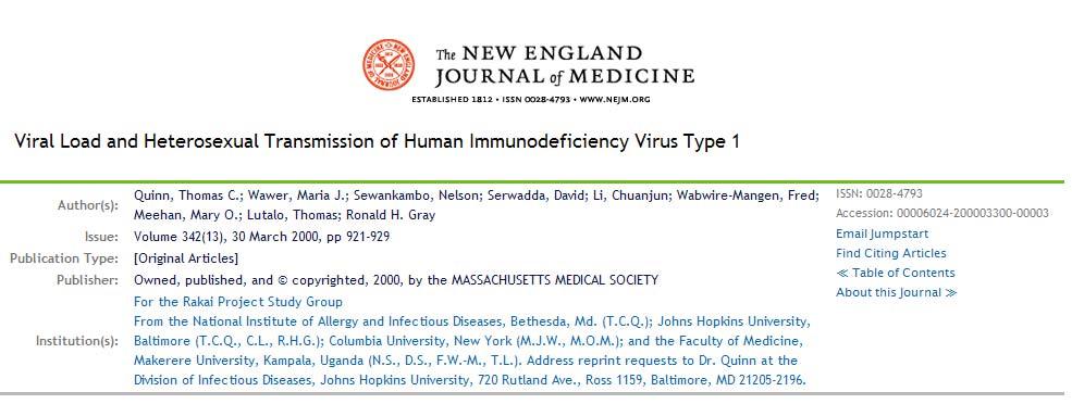 Caso: DST / HIV 1 Uganda - 1999 384.000 / HIV 1 / 2:100 Infectados por DST 1. Azitromicina / ciprofloxavin metronidazol / penicilina 2.