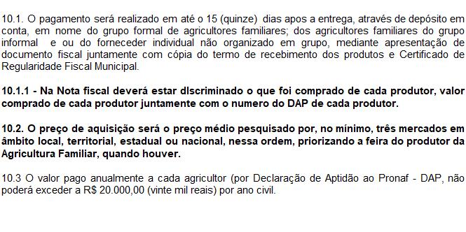 8 - LOCAL DE ENTREGA E PERIODICIDADE 9 - CASOS FORTUITOS E FORÇA MAIOR