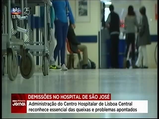 Ontem, demitiram-se os chefes de equipa de Medicina Interna e Cirurgia Geral do Centro Hospitalar