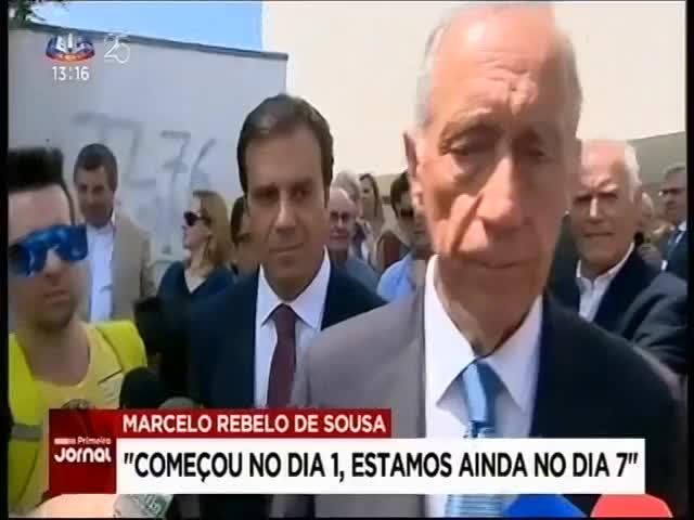 Marcelo Rebelo de Sousa referiu esta manhã, em Bragança, que cabe ao