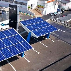 Totalmente modular Os painéis solares oferecem uma flexibilidade de acordo com as necessidades