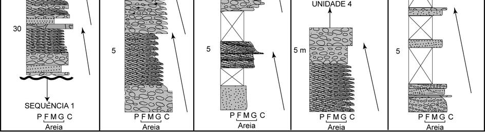 características faciológicas similares às da Sequência I (Fig. 16).