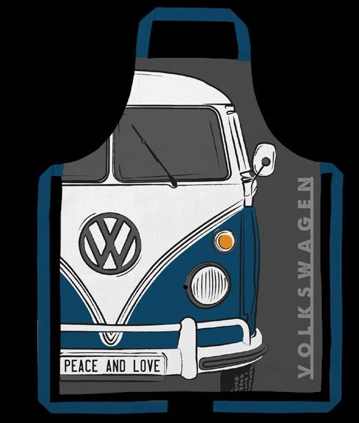 41608 AVENTAL ALGODÃO VW KOMBI PEACE AND