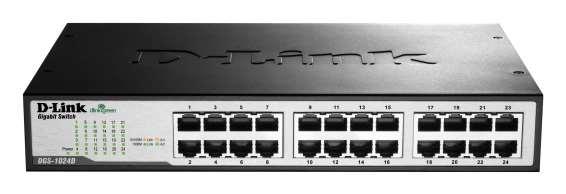 DGS-1024d D-link O Switch Gigabit Ethernet de 24 portas da D-LINK DGS 1024D D-Link Switch 24 Portas é ideal para conectar de forma rápida e segura computadores, notebooks, servidores, impressoras de