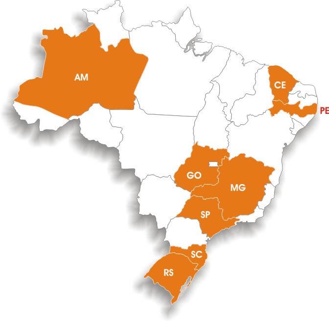 Distribuição geográfica da Rede Telessaúde Brasil 9 Núcleos de Telessaúde 660 Pontos em funcionamento 591 Municipios atendidos
