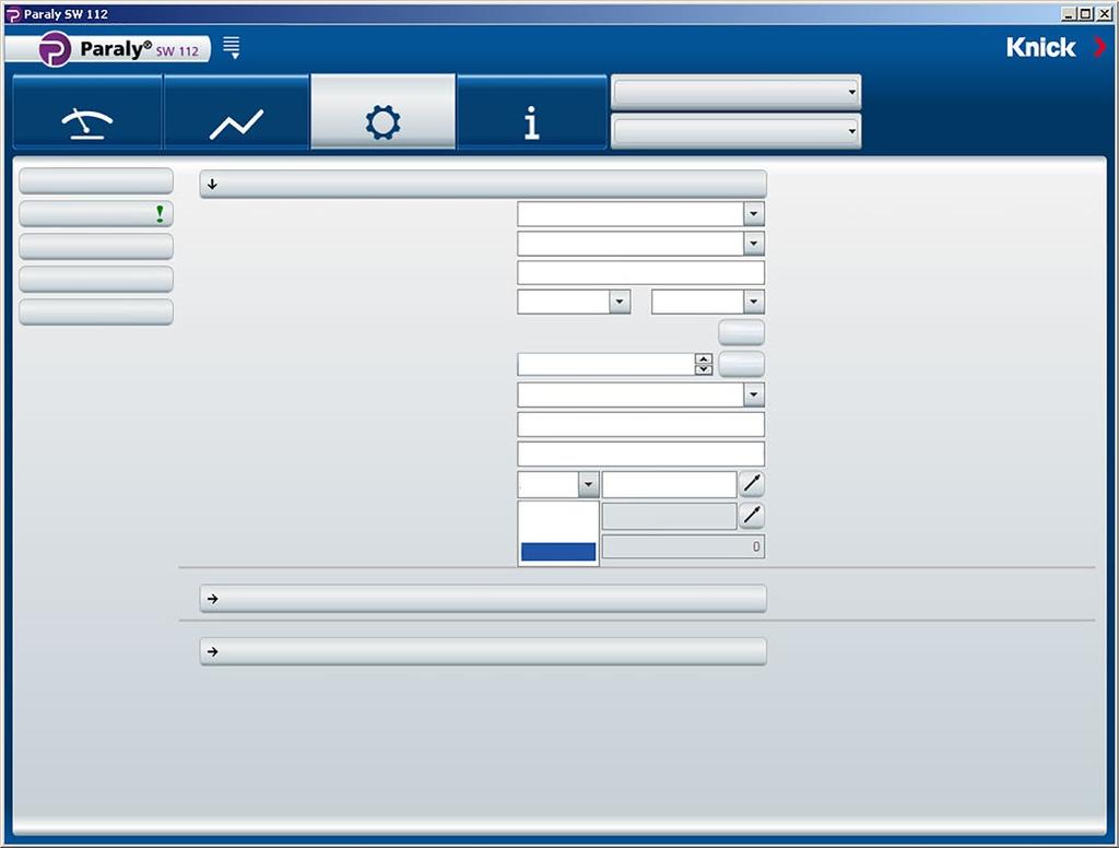 Software Paraly SW 112 39 O Software Paraly SW 112 suplementa a série Portavo. Permite gerenciar os dados adquiridos pelos medidores e também configurá-los com simplicidade e clareza.