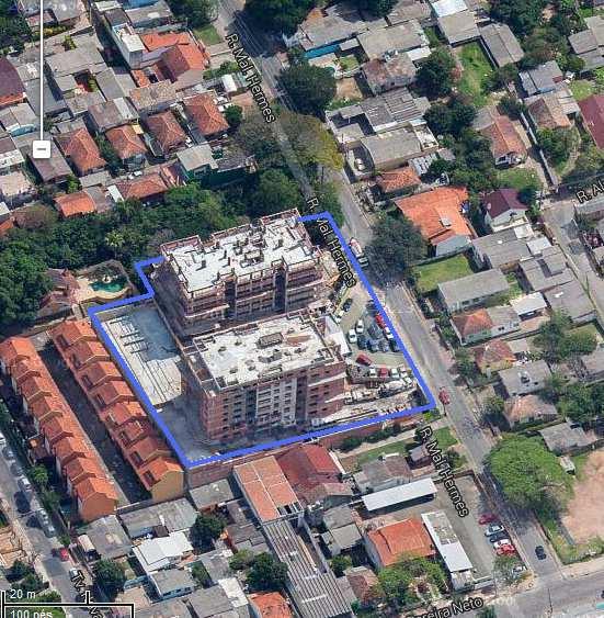 64 7 DESCRIÇÃO DO EMPREENDIMENTO HABITACIONAL A edificação analisada (figura 14) situa-se na zona sul de Porto Alegre, na bacia do Arroio Cavalhada.
