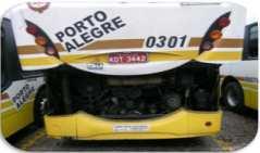 Empresa modelo, referência para o Sistema de Transporte de Porto Alegre. 269 veículos Câmbio autom.