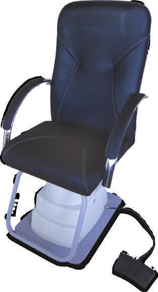 Sistema de braços e ergonomia com excelente desempenho funcional, permite ao paciente entrar e sair da cadeira confortavelmente, com extrema redução de necessidade de