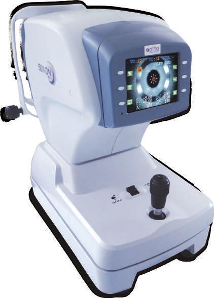 MM-501DN Auto-Refrator com Ceratômetro O MM-501DN Auto-Refrator com Ceratômetro é um equipamento oftálmico de precisão com sistema óptico japonês.