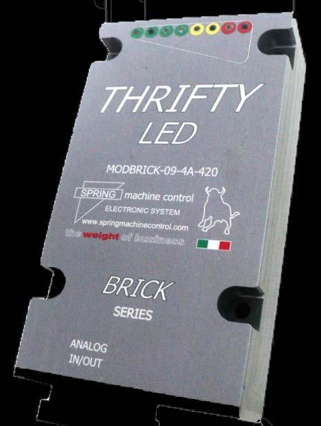 1 THRIFTY É um dispositivo compacto projetado especialmente para