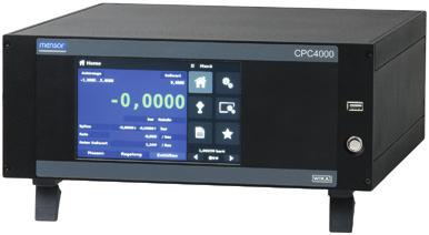 Tecnologia de calibração Controlador de pressão Modelo CPC4000 Folha de dados WIKA CT 27.