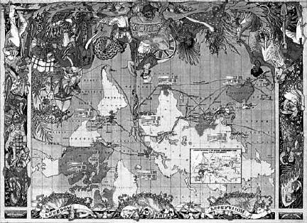 Questão 10 Descobrindo os hemisférios. Escreva o nome de cada continente e oceano que estão numerados dentro das figuras dadas a seguir.