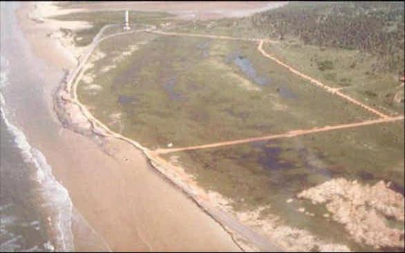 adjacências da desembocadura do rio Vaza Barris, analisadas a médio prazo (Figura 30).