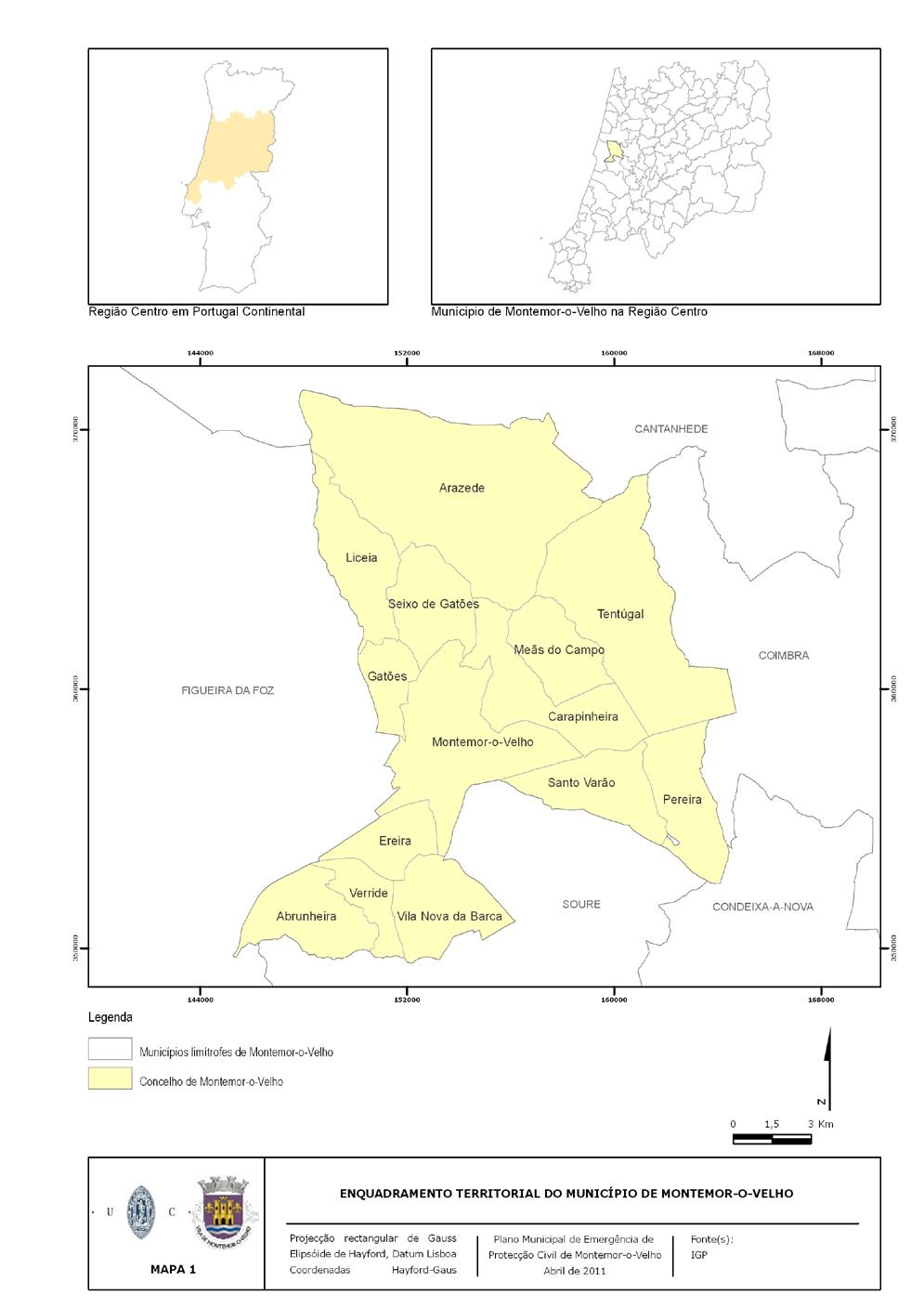 PLANO MUNICIPAL DE EMERGÊNCIA DE PROTECÇÃO CIVIL Figura 1