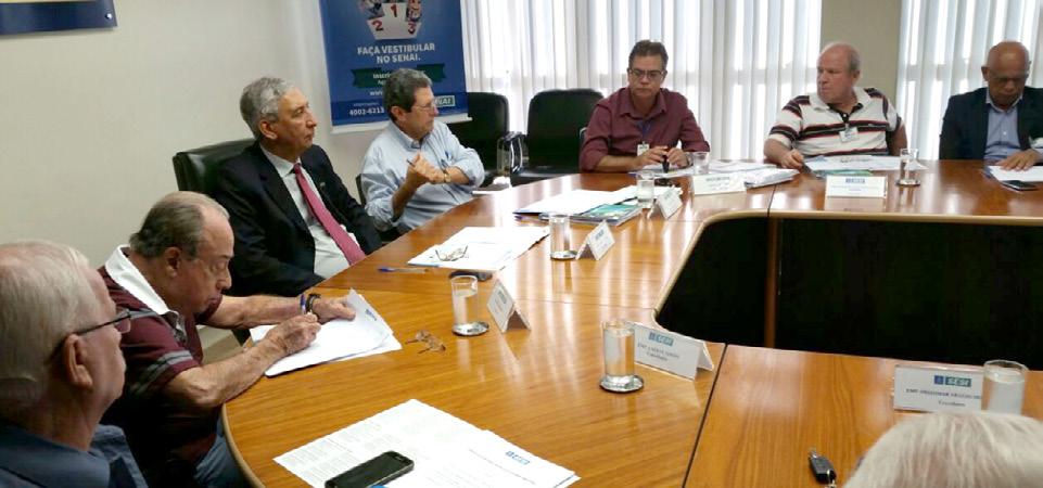 Representação empresário Wilson de Oliveira, O vice-presidente da Federação das Indústrias do Estado de Goiás, conduziu no último dia 31/05, na Casa da Indústria, em Goiânia, as reuniões dos