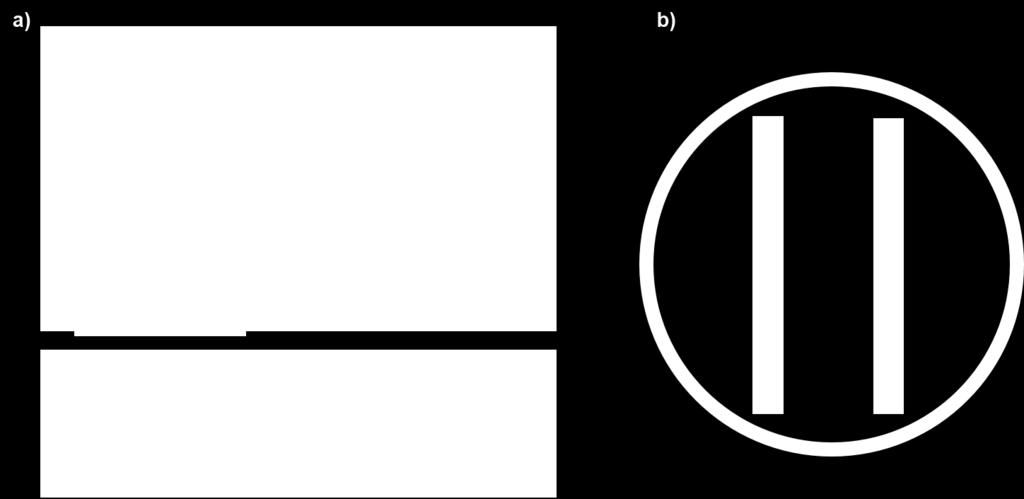 IV.MATERIAL E MÉTODOS Figura 5: Configuração das tiras E-test. a) gradiente de concentração das tiras e escala de leitura da CMI.