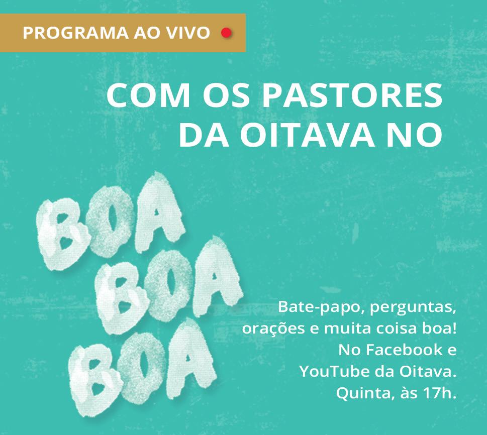 AGENDA SEMANAL DOMINGO Culto de Celebração 7h 9h 11h 17h 19h30 9h Culto Infantil EBT: adultos, Oitava Jovem, UPA e