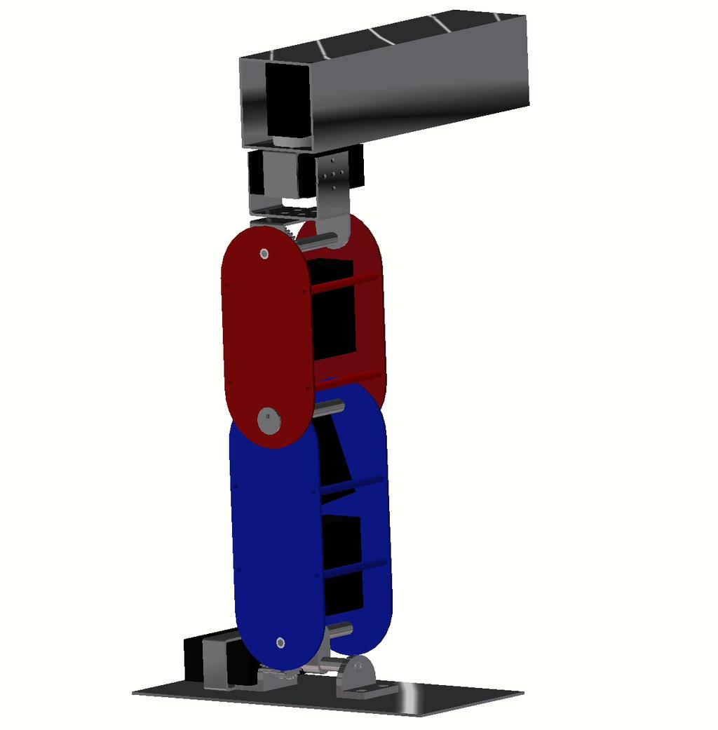 Figura 8 Perna Esquerda do robot