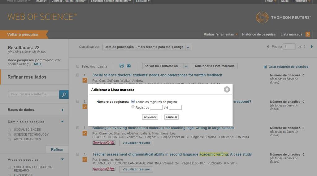 Adicionar à lista