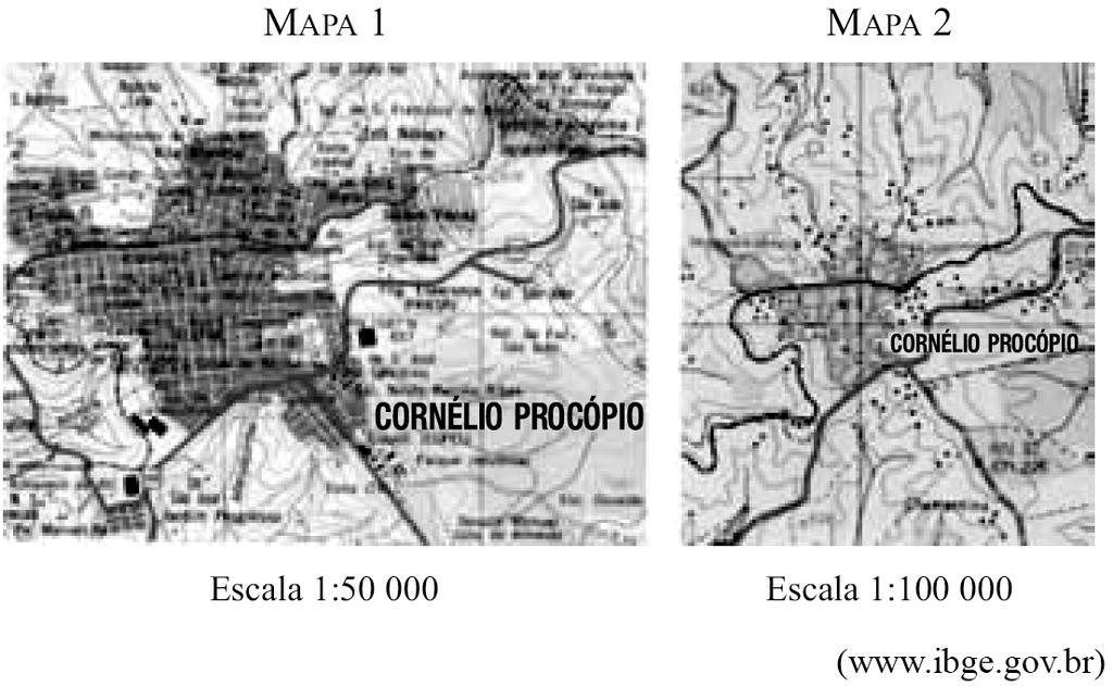 Geografia 10. (MACK SP) Em um mapa com escala de 1: 70.000.000, foi traçada uma rota de navegação aérea entre dois pontos, A e B.