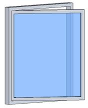 Esquema Ilustrativo As janelas podem ter vários tipos de aberturas, indicamos os mais usuais: Correr Batente Oscilo-batente As