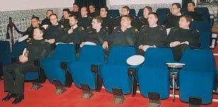 Teve lugar na manhã de 19 de Fevereiro a visita de estudo ao IH do 1.º Curso Geral Naval de Guerra 2003/2004, constituído por vinte e sete oficiais formandos.