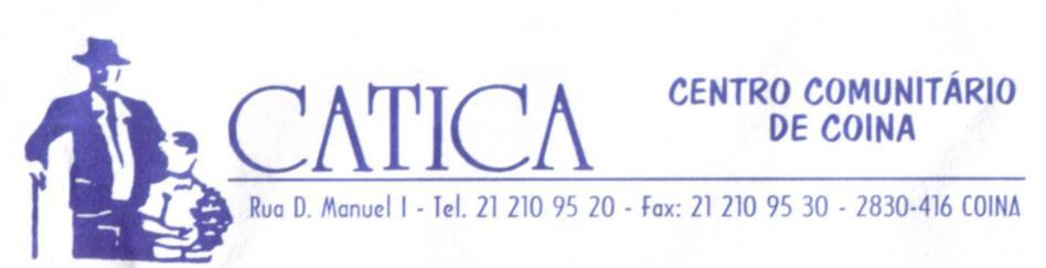 RELATÓRIO DE GESTÃO Nos termos e para o efeito do disposto estatutariamente, vem a Direção do C.A.T.I.C.A. - Centro de Assistência à Terceira Idade de Coina e Arredores, submeter à apreciação da Assembleia Geral o Relatório de Gestão e as contas do exercício em 31 de Dezembro de 2017.