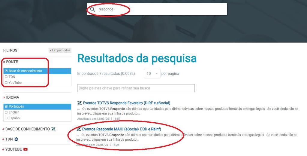 Portal do Cliente Inscrições