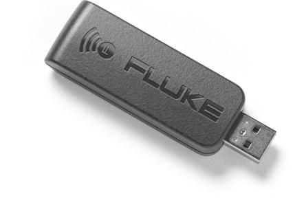 Adaptador e software Fluke pc3000 FC As ferramentas de teste sem fio Fluke 3000 FC mostram medições em tempo real no seu PC de módulos de medidor remotos situados a até 20 metros de distância As