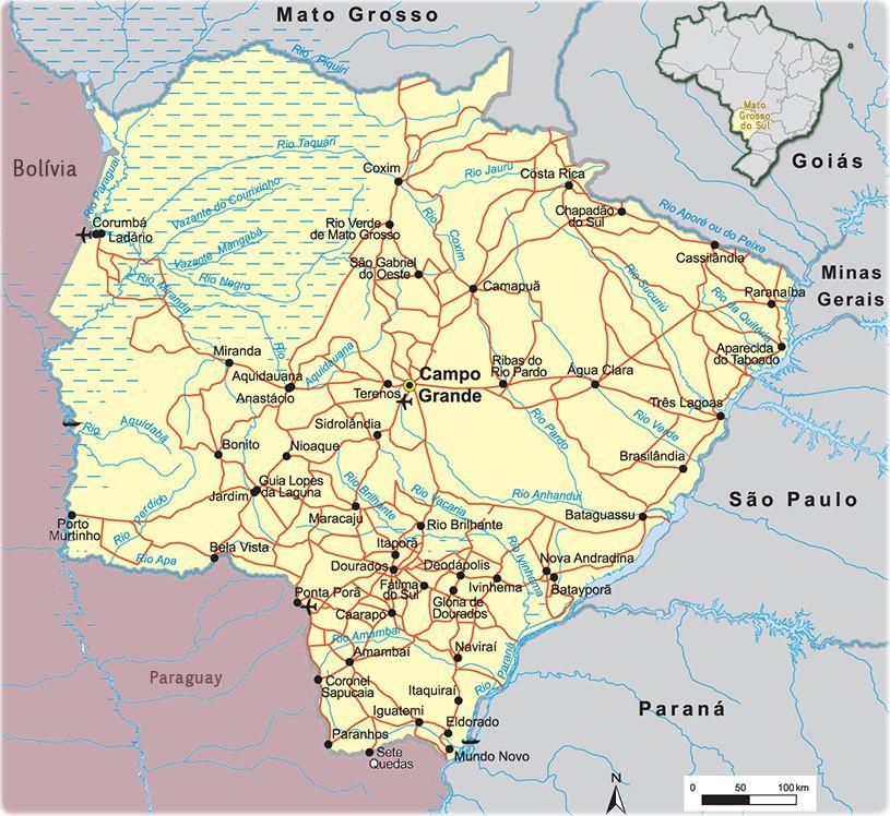 RESULTADOS No estado do Mato Grosso do Sul, a competência para licenciar em âmbito estadual é dada ao Instituto de Meio Ambiente de Mato Grosso do Sul (IMASUL), por meio do Decreto 12.