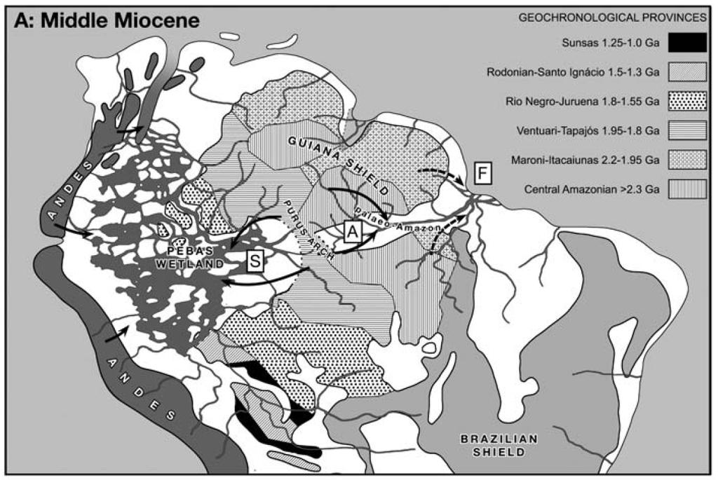 0 Ma (Lundberg et al. 1998) 11.