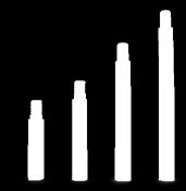 CF171S CF176S CF183S CF189S Os prolongadores são ideais para a execução de furos técnicos onde o corpo padrão da