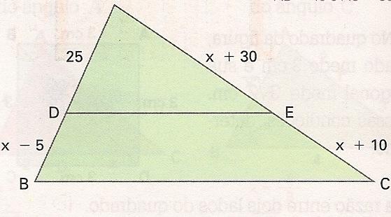 Sabendo que o menor deles mede 6 m, então o maior mede: 6 c) 3 d) 10m Questão 3 figura abaixo nos mostra duas avenidas que partem de um mesmo ponto e cortam duas ruas paralelas.