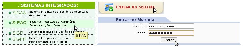 PARTE I INSTRUÇÕES GERAIS RECOMENDAÇÕES Sempre utilize o navegador Firefox (versão mais atual) para acessar os sistemas do SIG (SIGP, SIPAC, SIGAA, etc); Se você não possui o Firefox instalado no