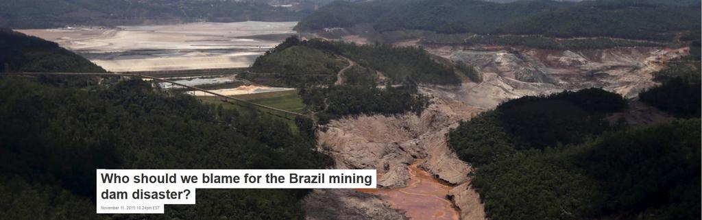 Ruptura da Barragem Fundão Lições aprendidas e