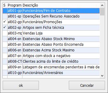 2016 foi criada uma nova manutenção de alertas