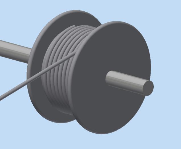 Para maior segurança, sugere-se que a espessura do tubo usado para o tambor seja maior que o diâmetro do cabo usado.