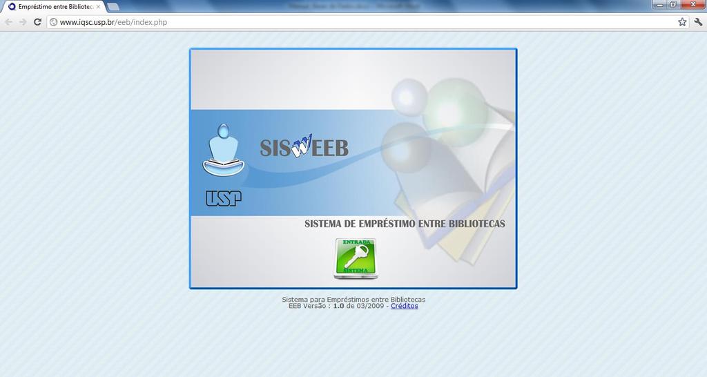 Outros serviços www.sbi.iqsc.usp.br O SBI/IQSC também dispõe do serviço de Empréstimo entre Bibliotecas - EEB.